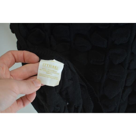 Missoni Y2K Black Bubble Knit Mini Dress - Picture 5 of 7